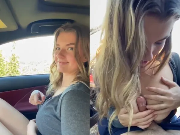 sex gay trẻ Vụng trộm với gái xinh ngay trên đường cao tốc