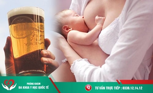 Uống bia khi cho con bú như thế nào an toàn
